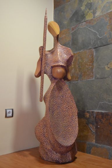 El Quijote y Sancho Panza (Madera)