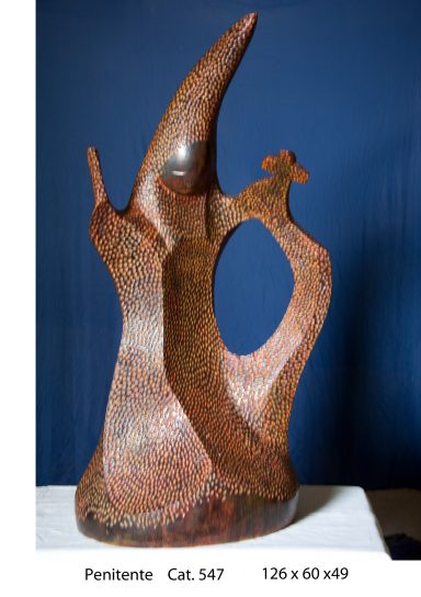 Cat. 547 penitente 126x60x49 (Madera)