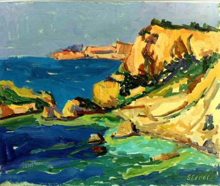 Cat. 130 Rocas Cabo la Nao 46x38