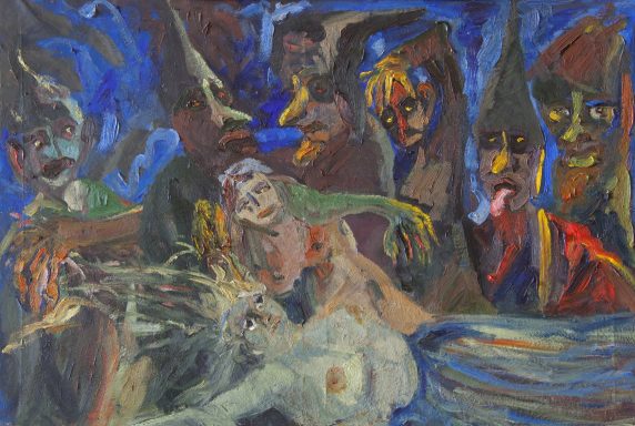 Cat. 462 Atrapada (Akelarres) 116x81