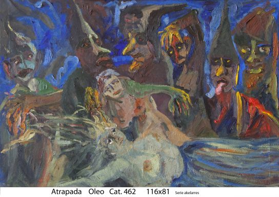 Cat. 462 Atrapada 116x81